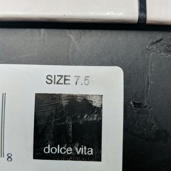 NEW DOLCE VITA Rose Velvet Booties 7.5 - Picture 5 of 5